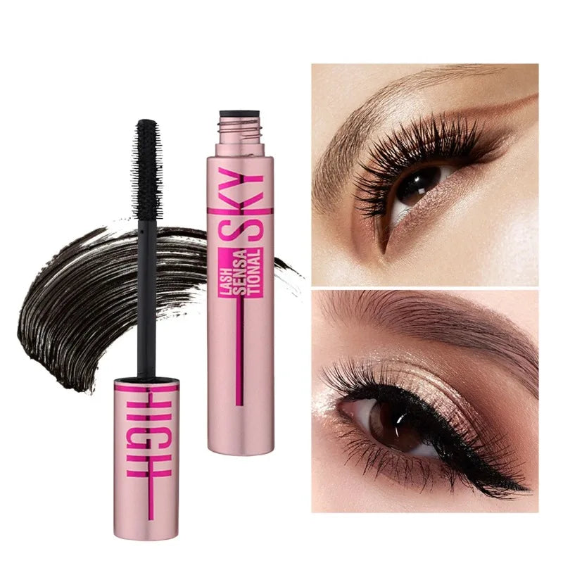 Eyelashes Lengthening 4D Mascara - Lengthening, Thickening, Waterproof, Sweat-Resistant, Silky Lash,Non-Smudging, Easy to Remove