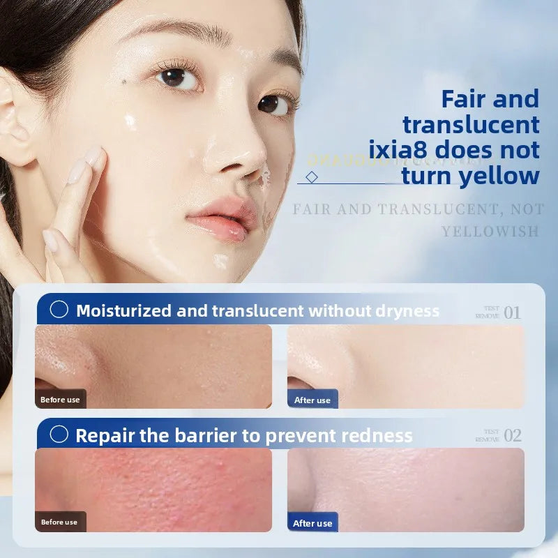OHBT Blue Lotus Face Toner, 500ml Deep Moisturing Nourish Essence Water, Whitening Brighten Skin Toner Large Capacity