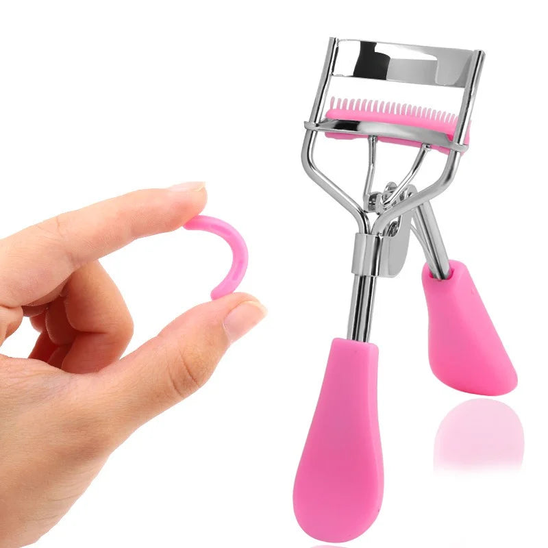 Eyelash Curler Natural Curl Beauty Tool Portable Stainless Steel False Eyelash Curling Clip Cosmetic Eyes Makeup Beauty Tools