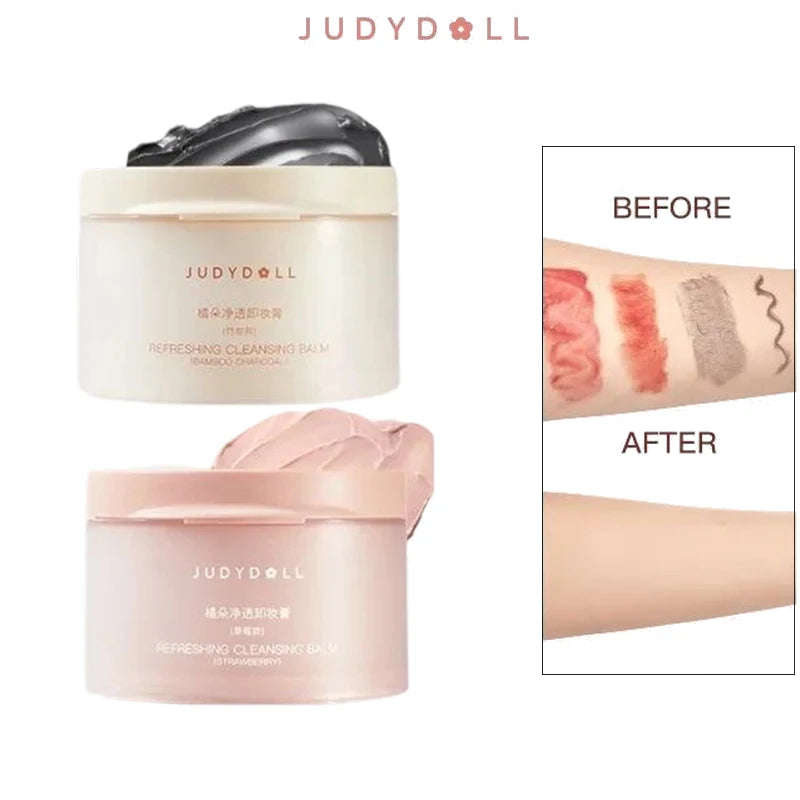 Judydoll Cleansing Blam Makeup Remover Cream Mild Non-irritating Hydrating Nourishing Deep Cleansing for All Skin Types100g
