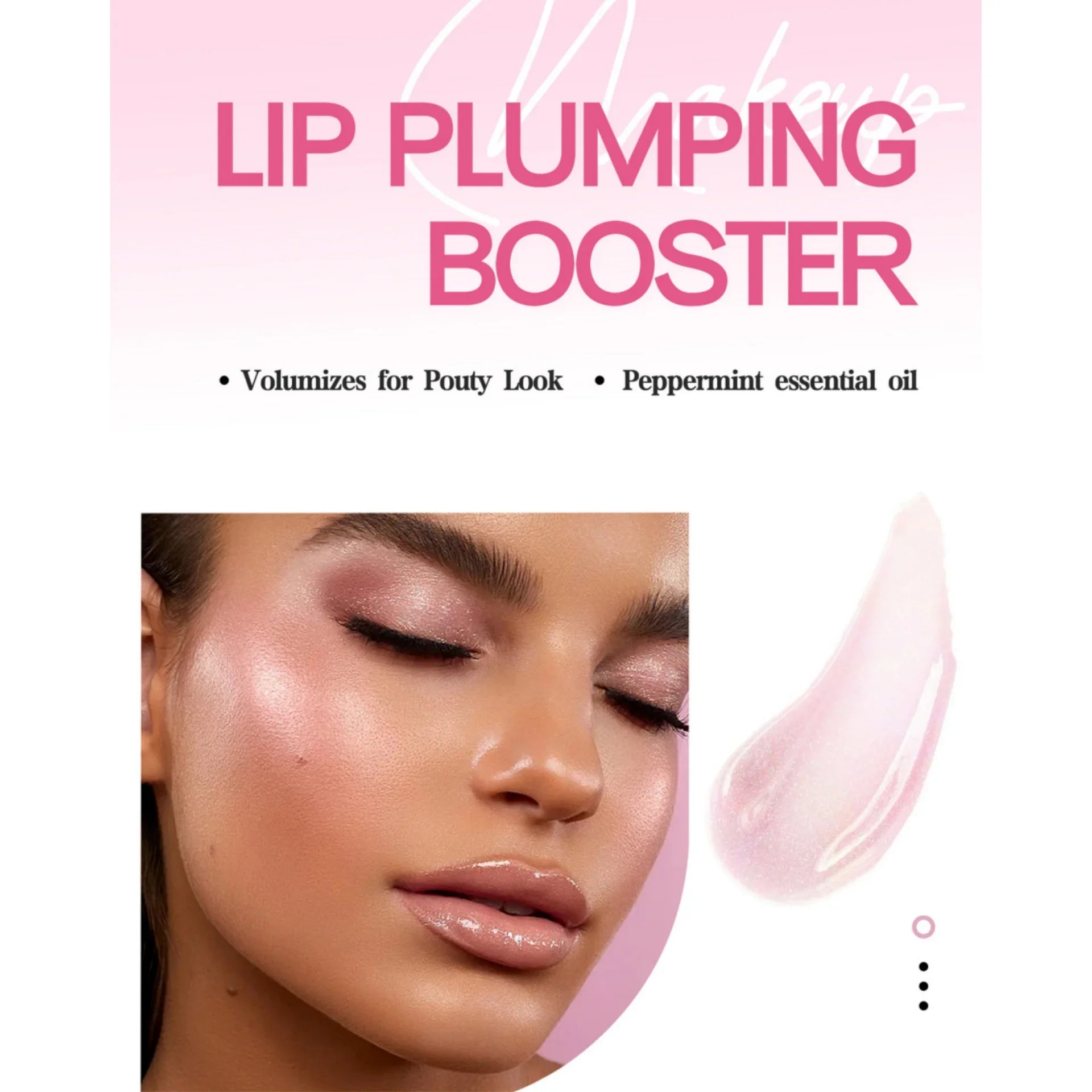 HANDAYAN 6-Color Lip Plumping Booster Moisturizing Clear Lip Gloss Plumping Honey Lip Oil Rich Lips Lipgloss Makeup