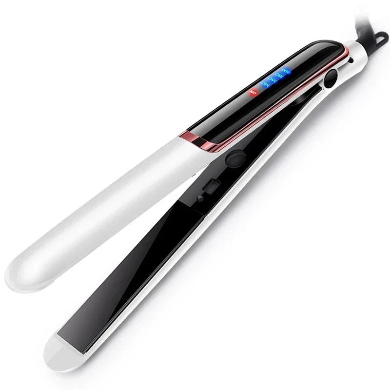 Professional Hair Straightener Ceramic Ionic Fast Heat-Up Hair Flat Iron Negative Ion Iron Lcd Display Hair Straightener