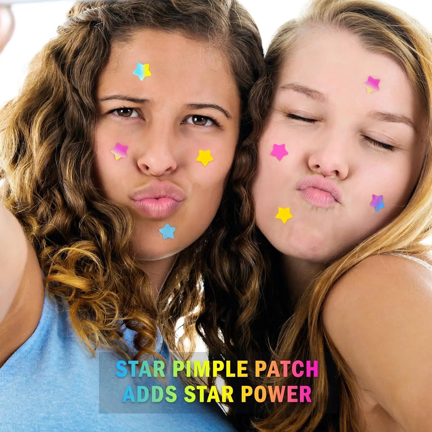 720Pcs Colorful Cute Star Heart Shaped Acne Treatment Sticker Invisible Acne Cover Pimple Patch Skin Care