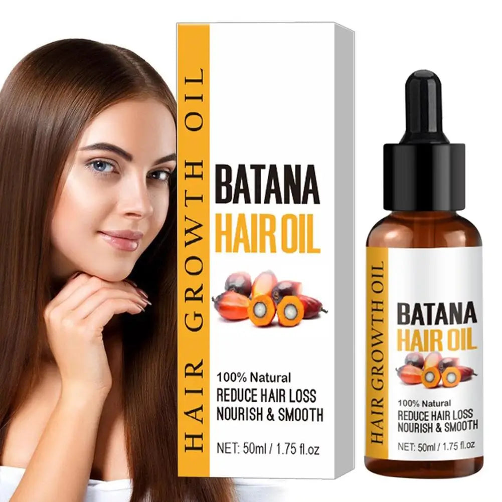 Natural Batana Oil For Healthy Hair Treatment Oil Enhances Hair For Men Women Enhances Anti Hair Break Hair Conditioner