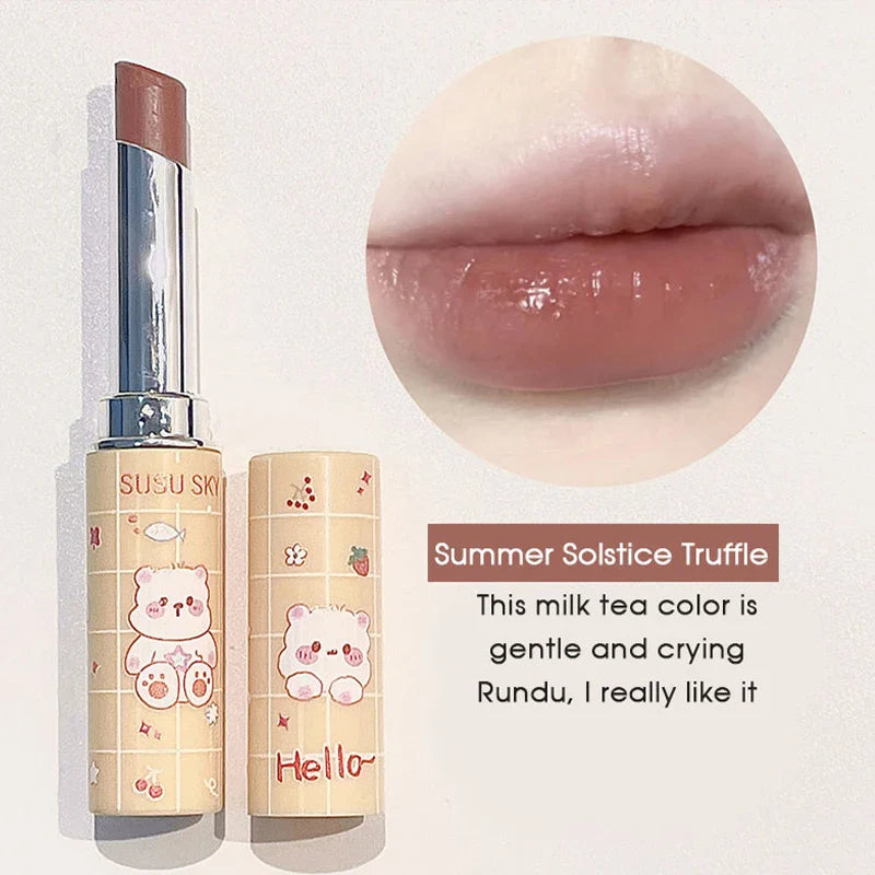 Cute Paradise Lipstick – Moisturizing and Hydrating Lip Care, Stain-Free Color Lipstick