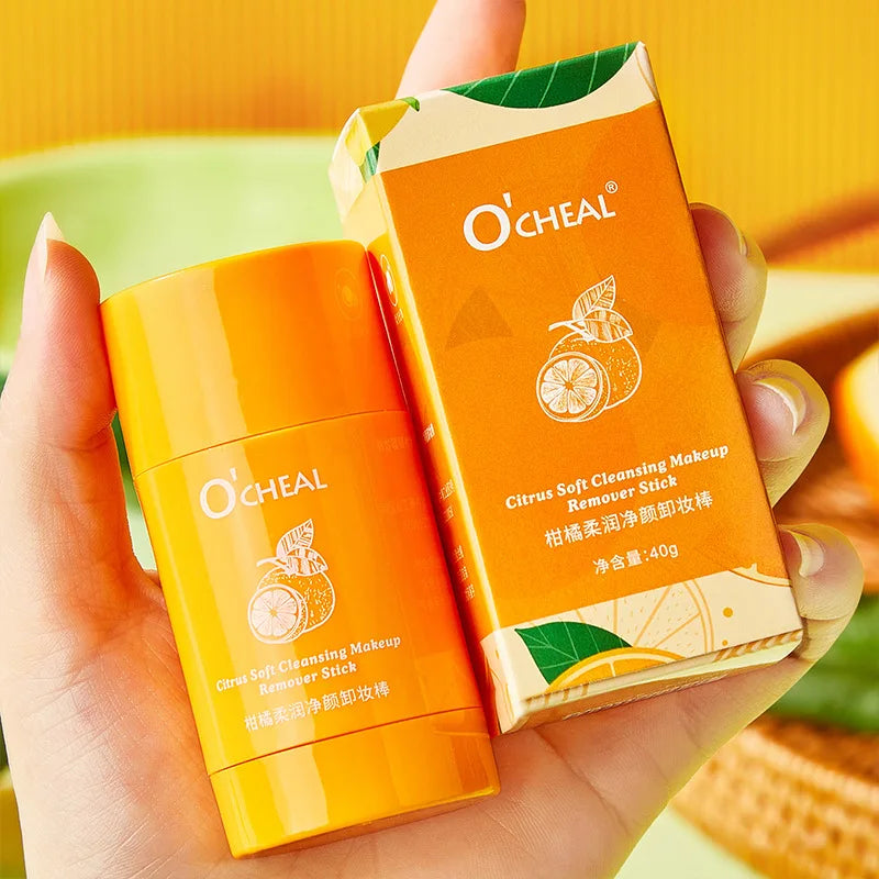 Avocado Citrus Makeup Remover Stick Portable Deep Cleansing Pore Cream Stick Remover Balm makeup Facial Skin Care Cosmetics