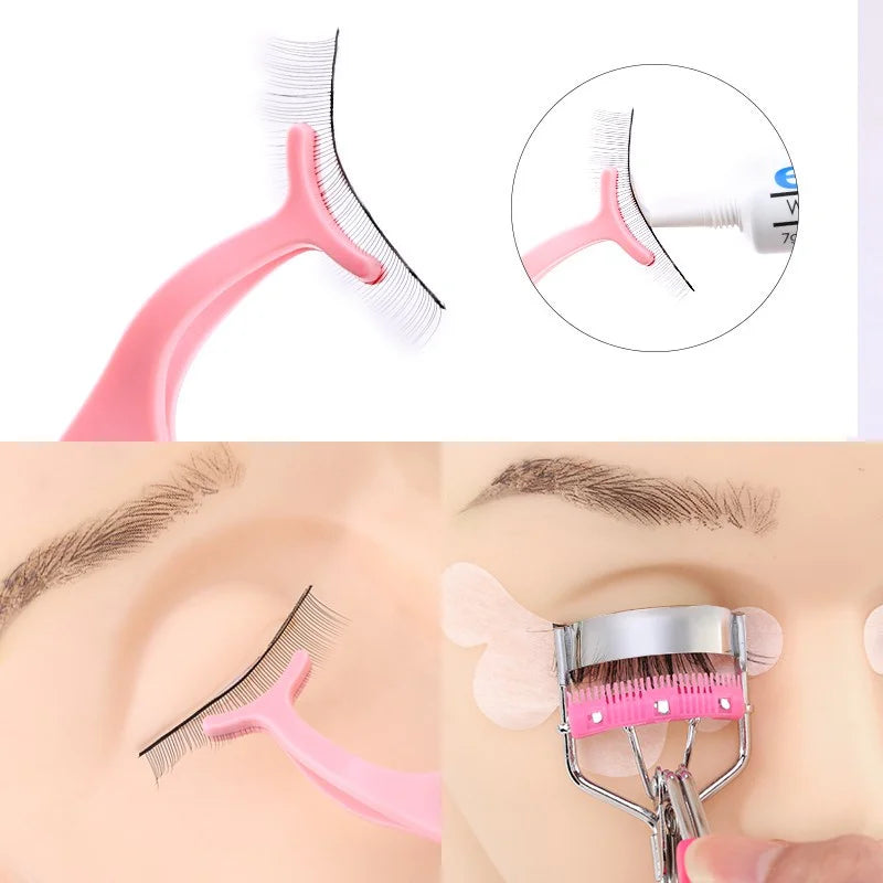 Eyelash Curler Natural Curl Beauty Tool Portable Stainless Steel False Eyelash Curling Clip Cosmetic Eyes Makeup Beauty Tools