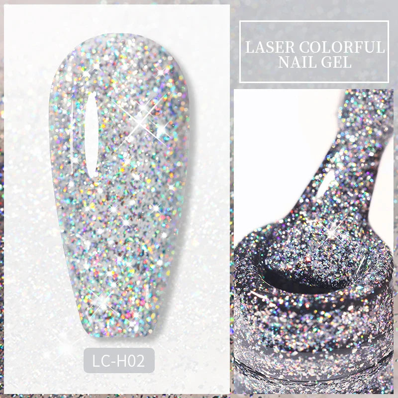 LILYCUTE 7ML Eggshell Gel Nail Polish White Black Material Semi Permanent Autumn Varnish With Any Color Gel Soak Off UV Manicure