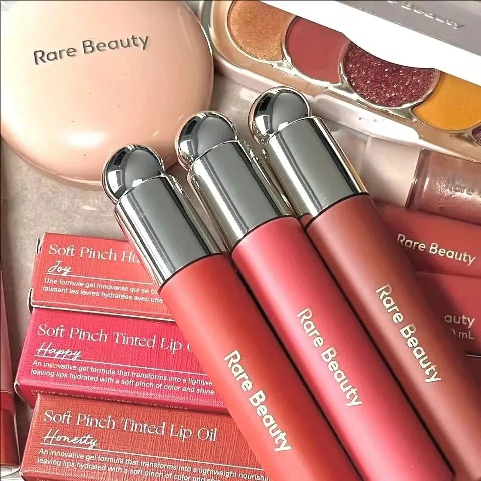 Rare Beauty Silky Velvet Lip Gloss Soft Pinch Tinted Lip Oil Long-lasting the Complexion Happy Hope Wonder With Box Makeup Lip