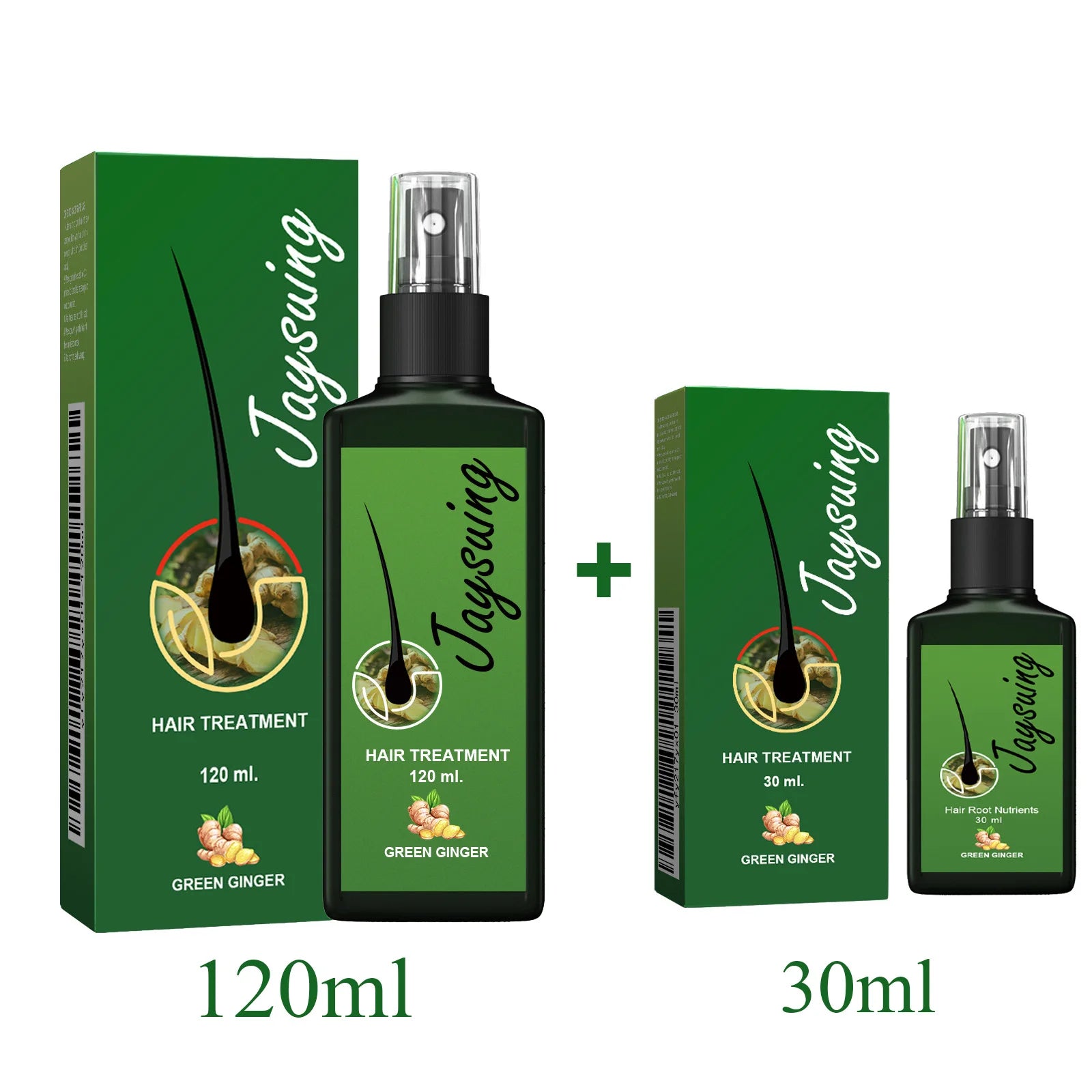 Hair Growth Spray Ginger Massage Scalp Damaged Treatment Solution Nourish Roots Fast Grow Anti Hair Loss Serum Beauty Health