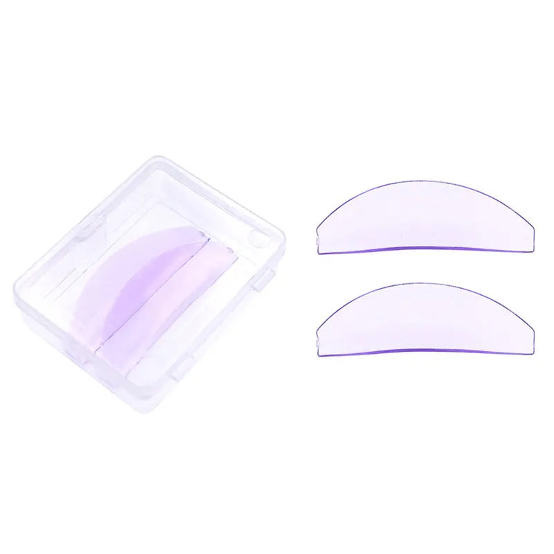 1 Pair Silicone Lash Perm Pads Softening Lifting Lashes Rods Shield Self-adhesive 3D Eyelash Curler Accessories Makeup Tools