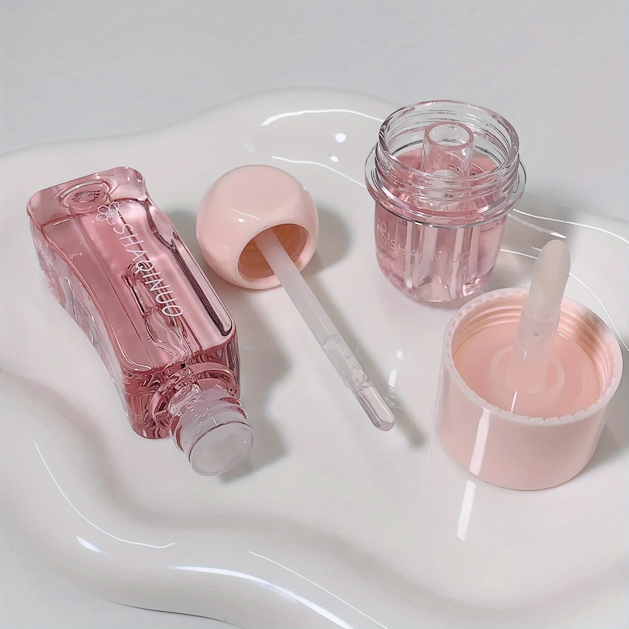 2Pcs/Set, Lip Care Set, 1pc Lip Oil And 1pc Lip Mask, Cares For Dry Lips, Moisturizes And Nourishes, Sleep Lip Gloss Lip Oil