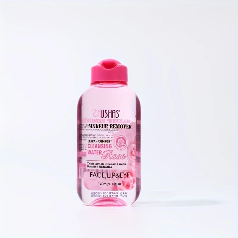 USHAS Makeup Remover Cleaning Water Moisturizing Gentle Soothing Sensitive Facial Makeup Remover Soft Makeup Remover