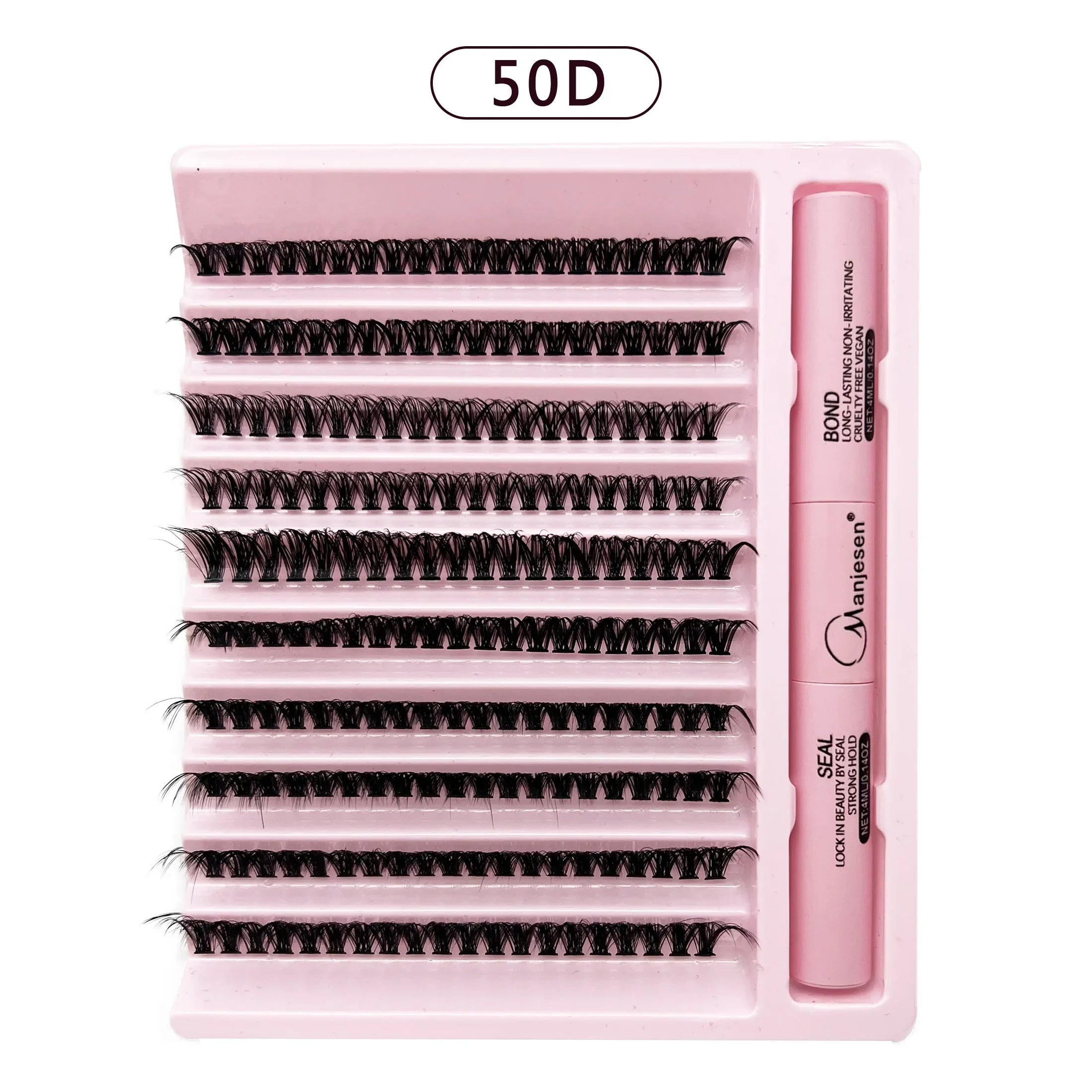 Eyelashes 200 PCS Clusters Lash Bond and Seal Makeup tools DIY Lashes Extension kit for gluing Lashes Gluing Glue Accessories