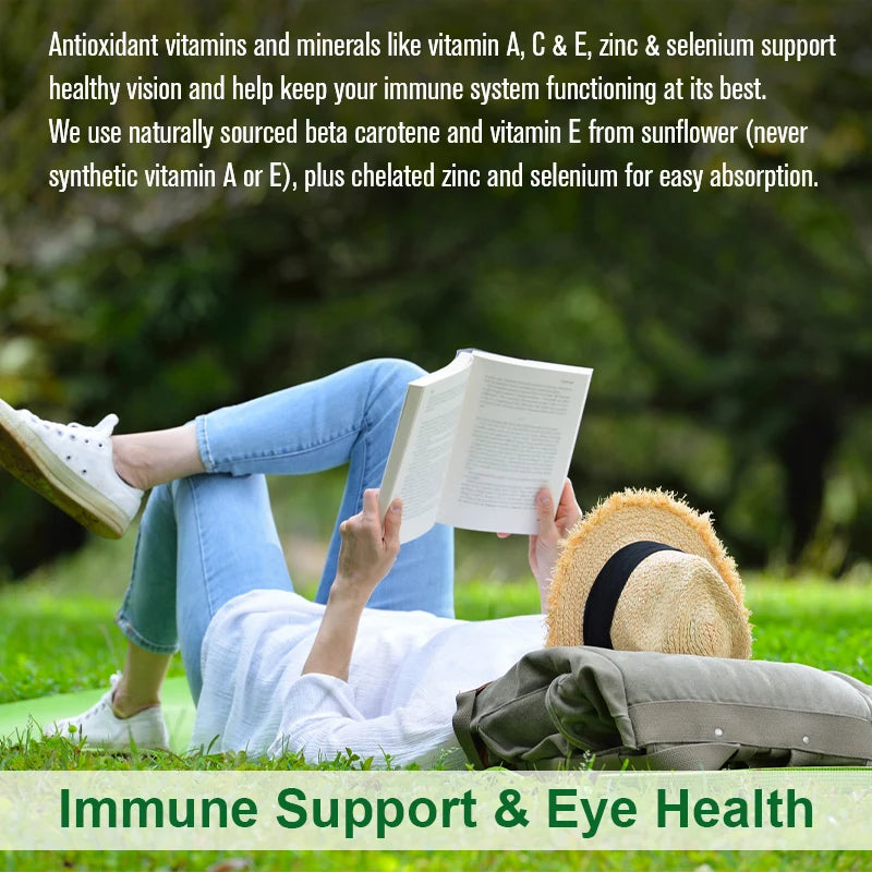 BEWORTHS Multivitamin Capsules Support Brain, Nerve &Digestive Health Improve Focus Relieve Stress Protect Heart,Bone,Skin& Hair