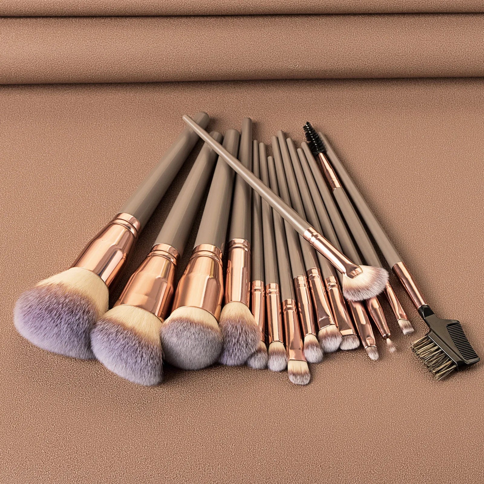 15 PCS Makeup Brushes Set Eye Shadow Foundation Women Cosmetic Brush Eyeshadow Blush Beauty Soft Make Up Tools
