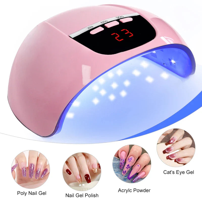 Professional Nail Dryer 18LEDS Nail Art Light with Auto Sensor Quickly Cures All UV Gel Nail Polish USB Dryer for Salon Tools