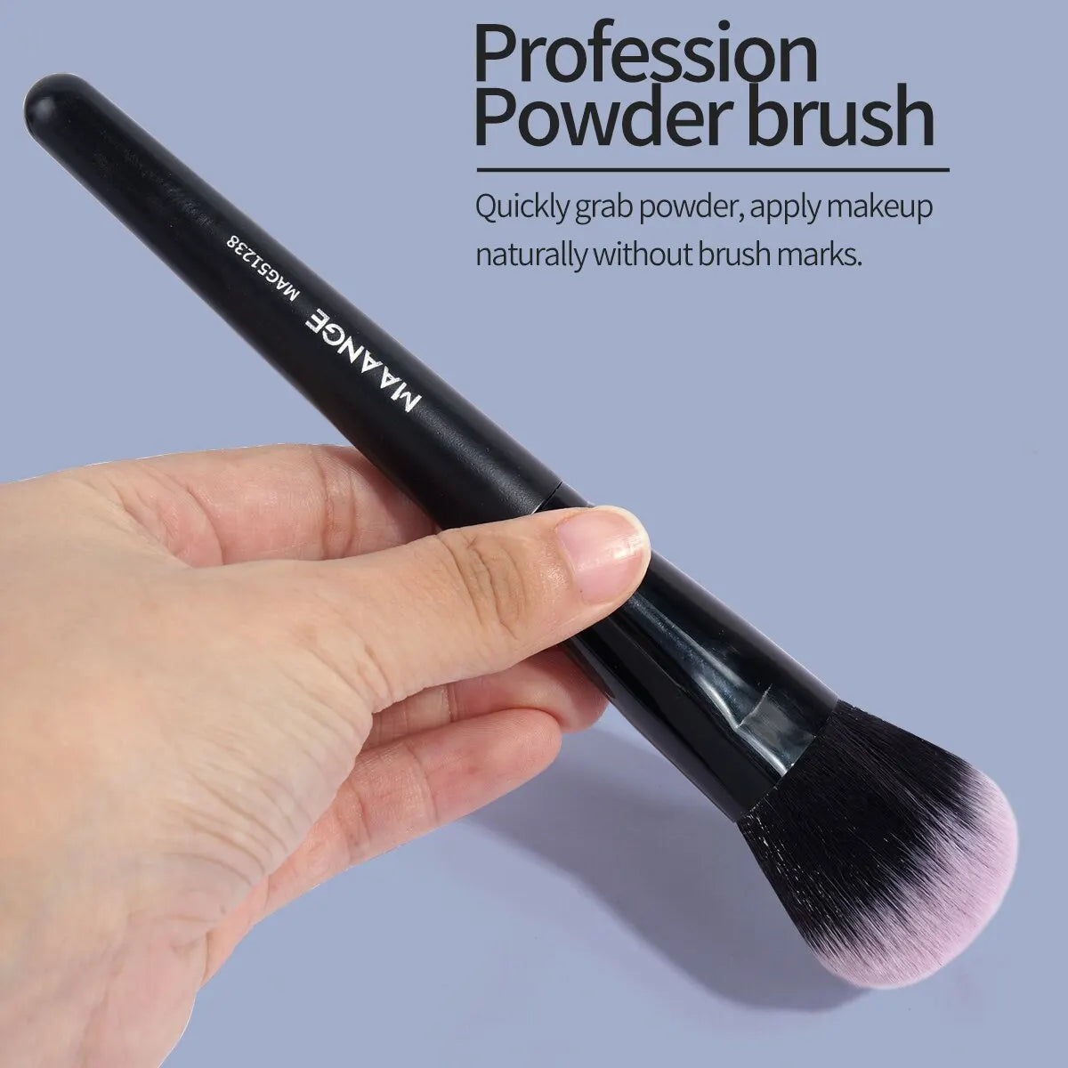 Maange 20Pcs Makeup Brushes with Box Professional Cosmetic Powder Eye Shadow Foundation Blush Blending Beauty Tool For Women