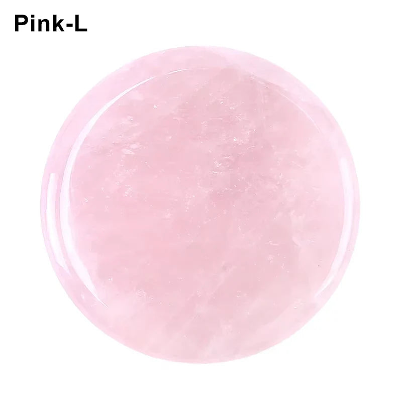 Glue Pallet Eyelashes Extensions Pink Green Jade Stone Reusable False Eye Lashes Adhesive Pallet Pad Holder Makeup Accessories