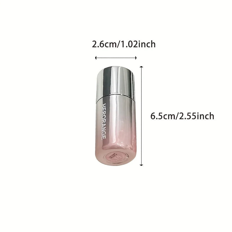 Herorange Liquid Blush Stick with Sponge Tip – Waterproof, Long-Lasting Color for Lips & Cheeks, Brightening Makeup