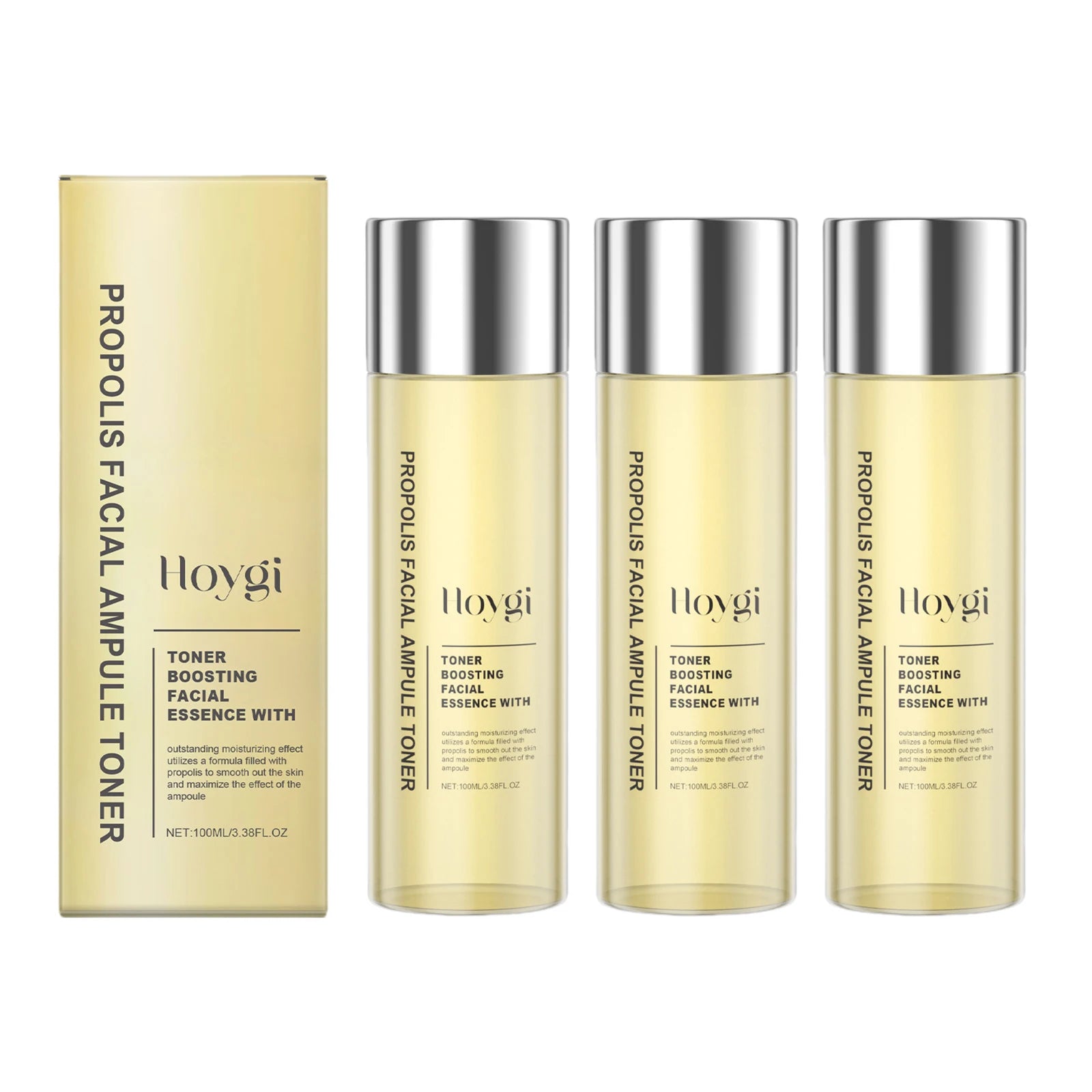 Hoygi Honey Ceramide Toner Hydration Boost Skin Barrier Repair Soothing Fast Absorbing Non-Sticky All Skin Types