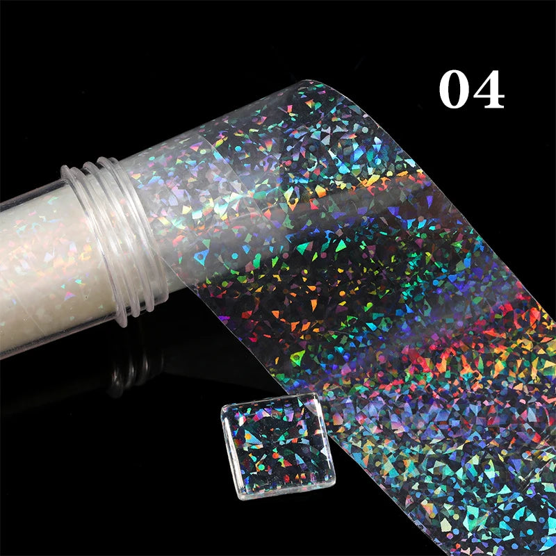 Blue Ink Marble Blooming Foil Nail Art Stickers Set With Flower Gilding Pattern Nail Transfer Decals Decorations Nail Accessorie