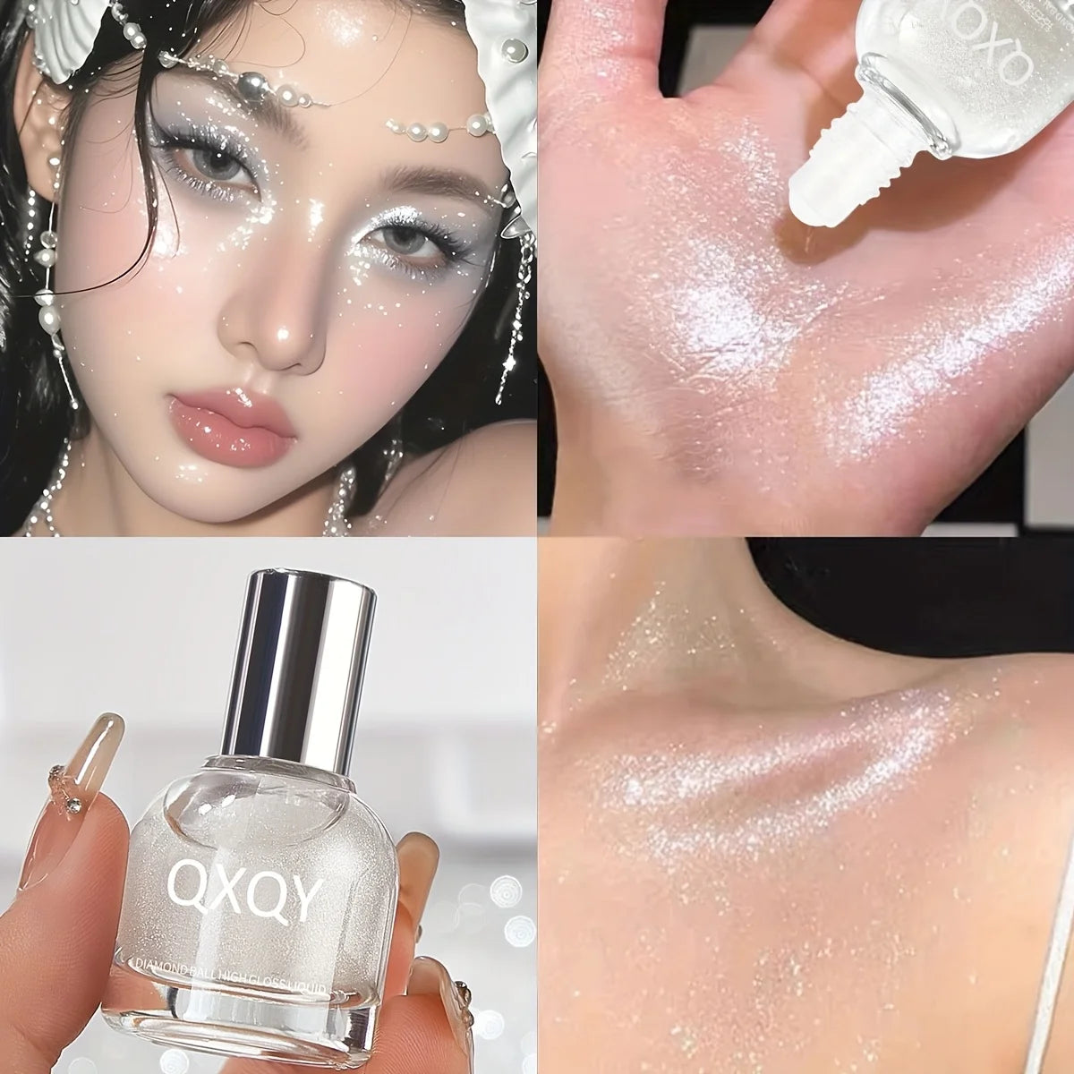 Diamond Rollerball Highlighter face three-dimensional brightening and contouring liquid eye head undercover silkworms