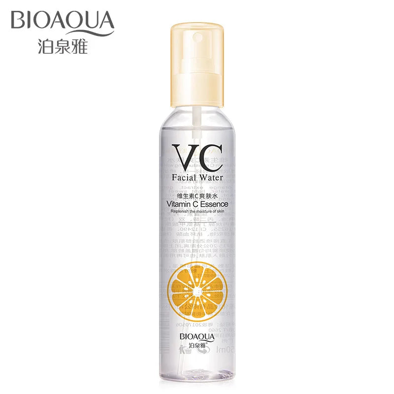 BIOAQUA Toner Vitamin C Moisturizing Refreshing Shrinking Pore VC Spray Firming Facial Water Skin Care