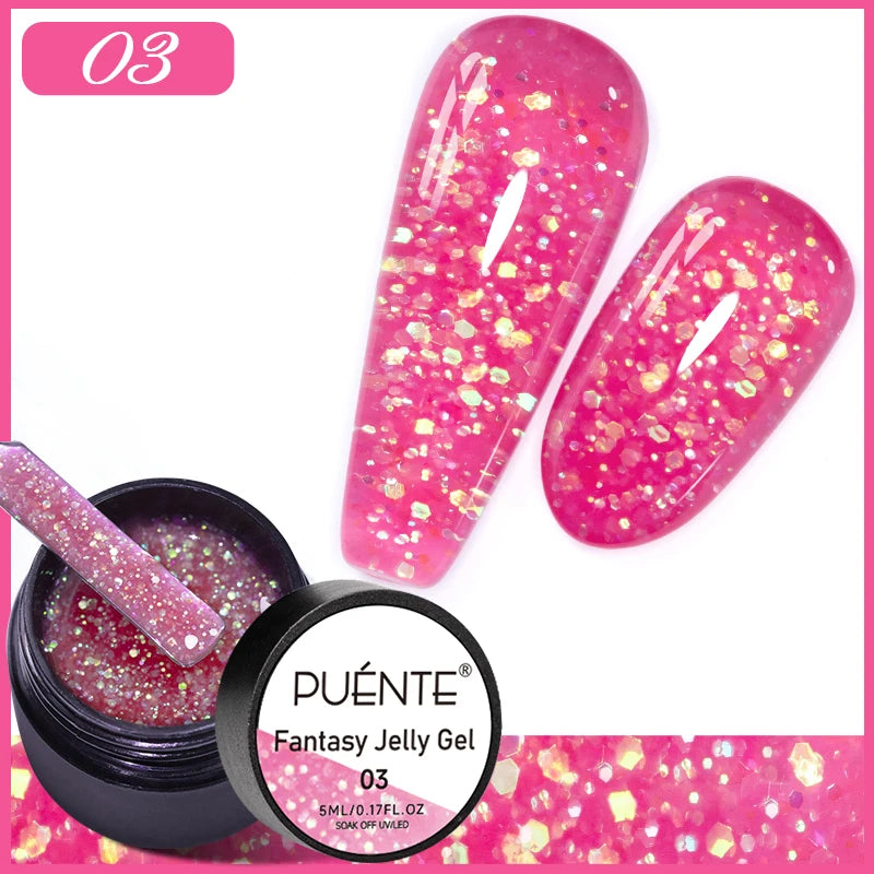 PUENTE 15ML Vitamin E Base Coat Gel Nail Polish For Soft Thin Breaking Nails Strengthen Soak Off UV Gel Varnish For Nail Care