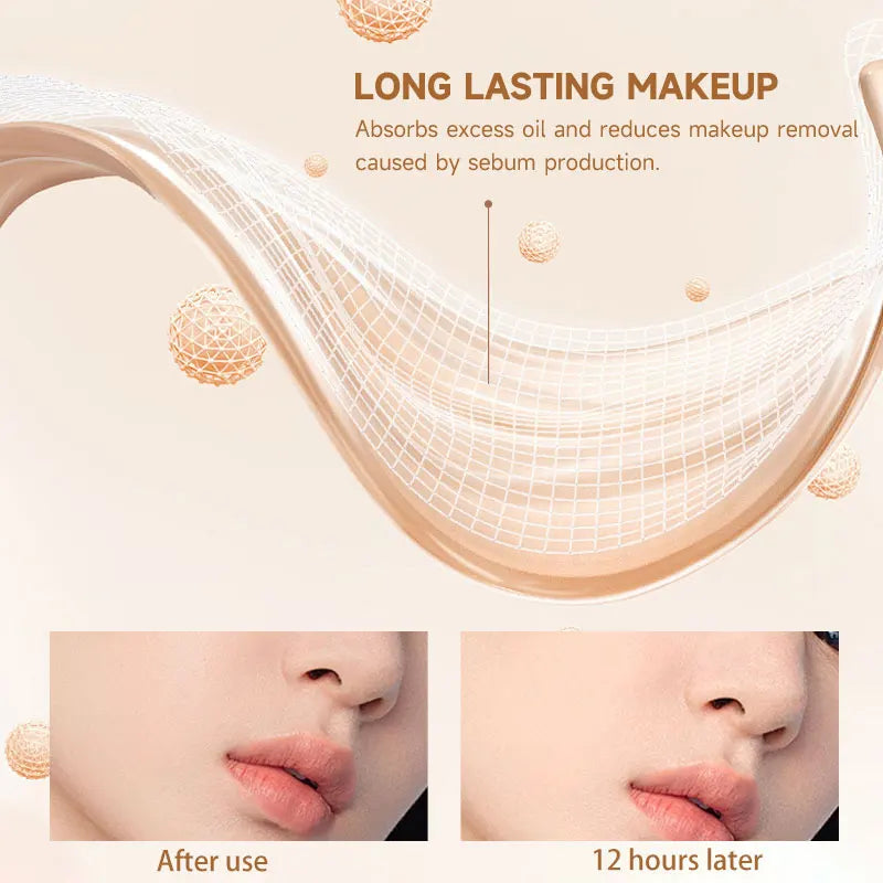 Hyaluronic Acid Liquid Foundation BB Cream-Matte Finish,Long-Lasting, Hydrating, Oil Control, Waterproof, Covers Blemishes