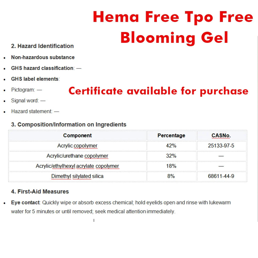 AS Tpo Free Clear Blooming Gel Polish 15ml UV LED Soak Off Nail Art Polish for Spreading Effect Marble Gel Paint Varnish TopBase