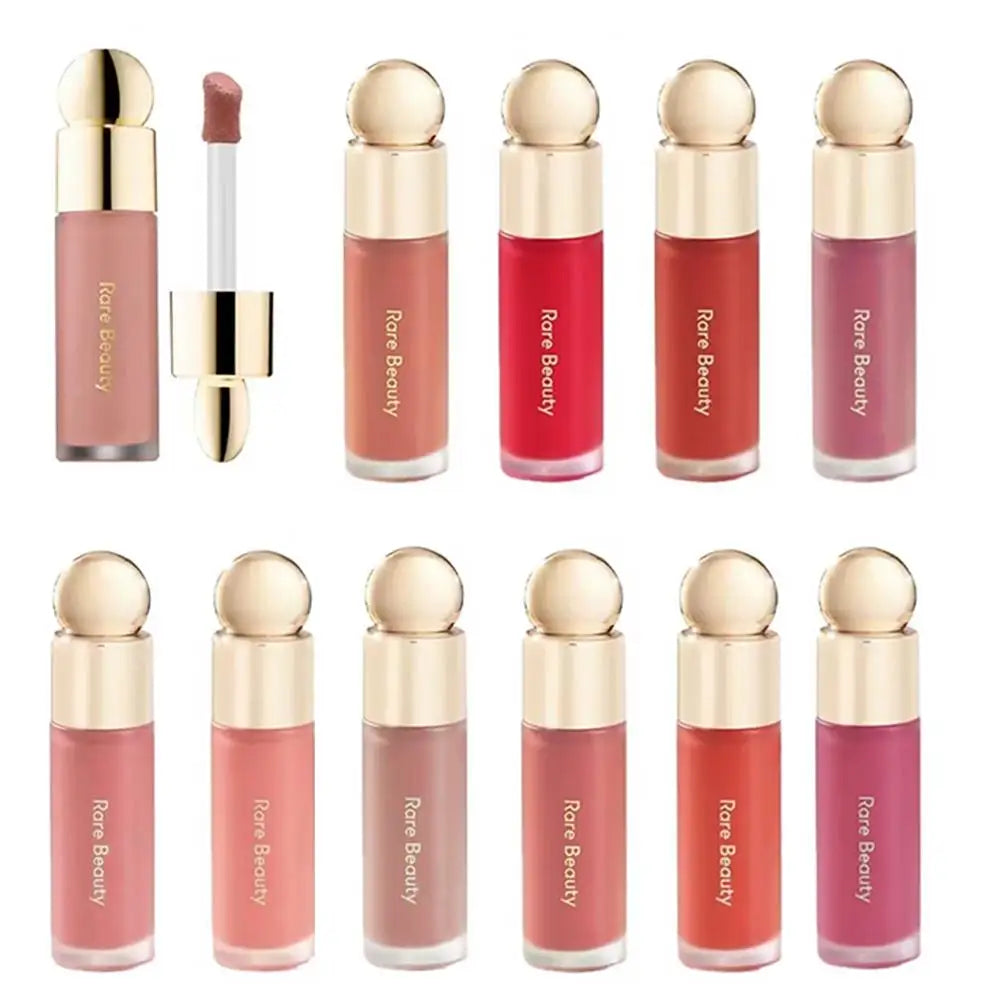 Rare Beauty Liquid Blush Dewy High Pigment Cheek Makeup Long Lasting Natural Radiance Lightweight Easy Blend Bliss 10 Shades