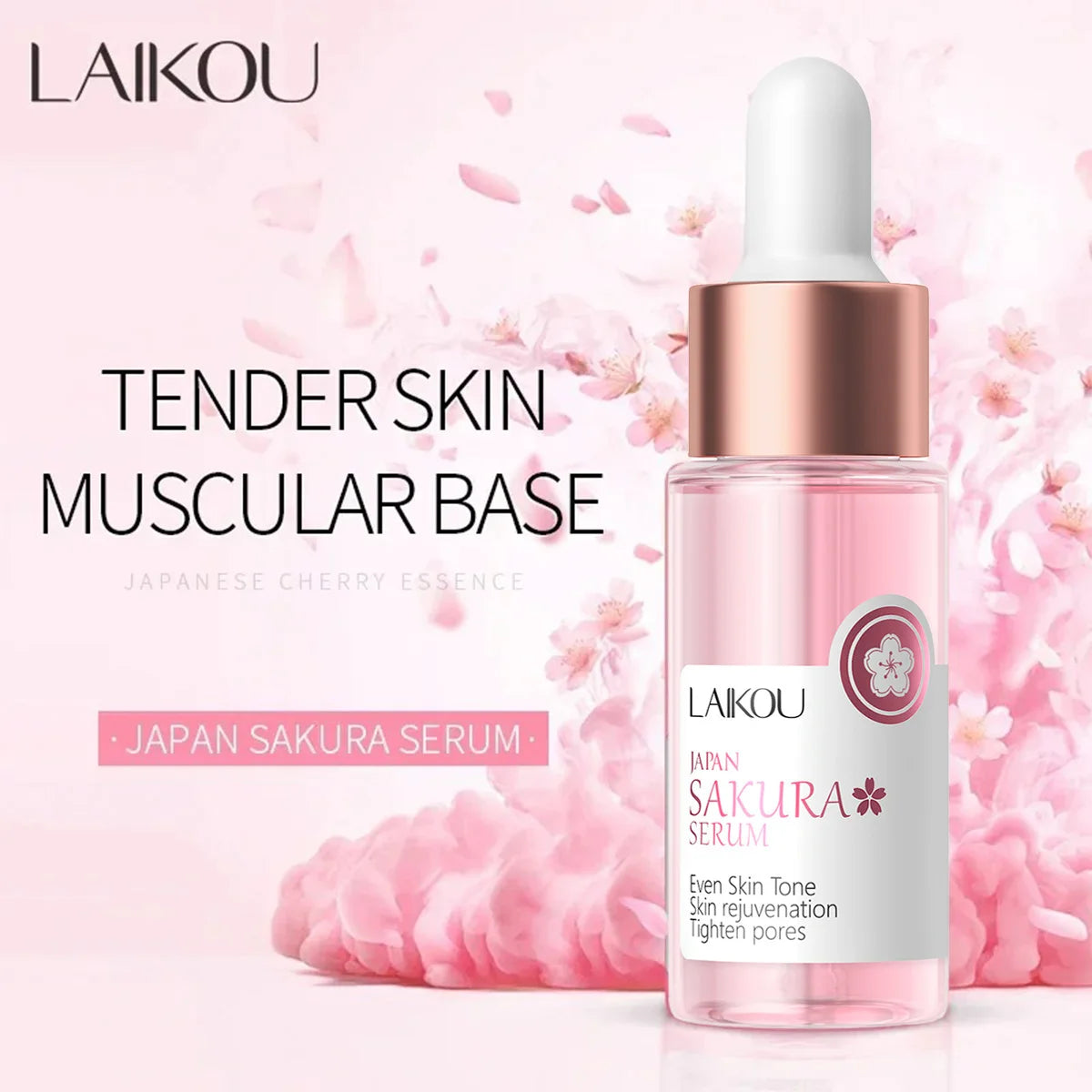 Cherry Blossom Cream Facial Essence With Cherry Blossom Extract Sakura Facial Essence For Facial Firming Moisturizer Hydrating