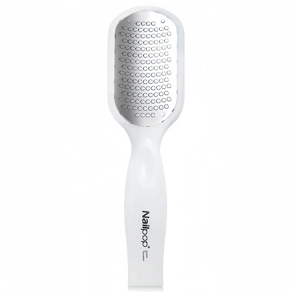 NAILPOP Foot Care Callus Softener Combo Callus Remover Gel & Foot File Set For Dry Rough Cracked Heel - Feet Exfoliator Scrubber