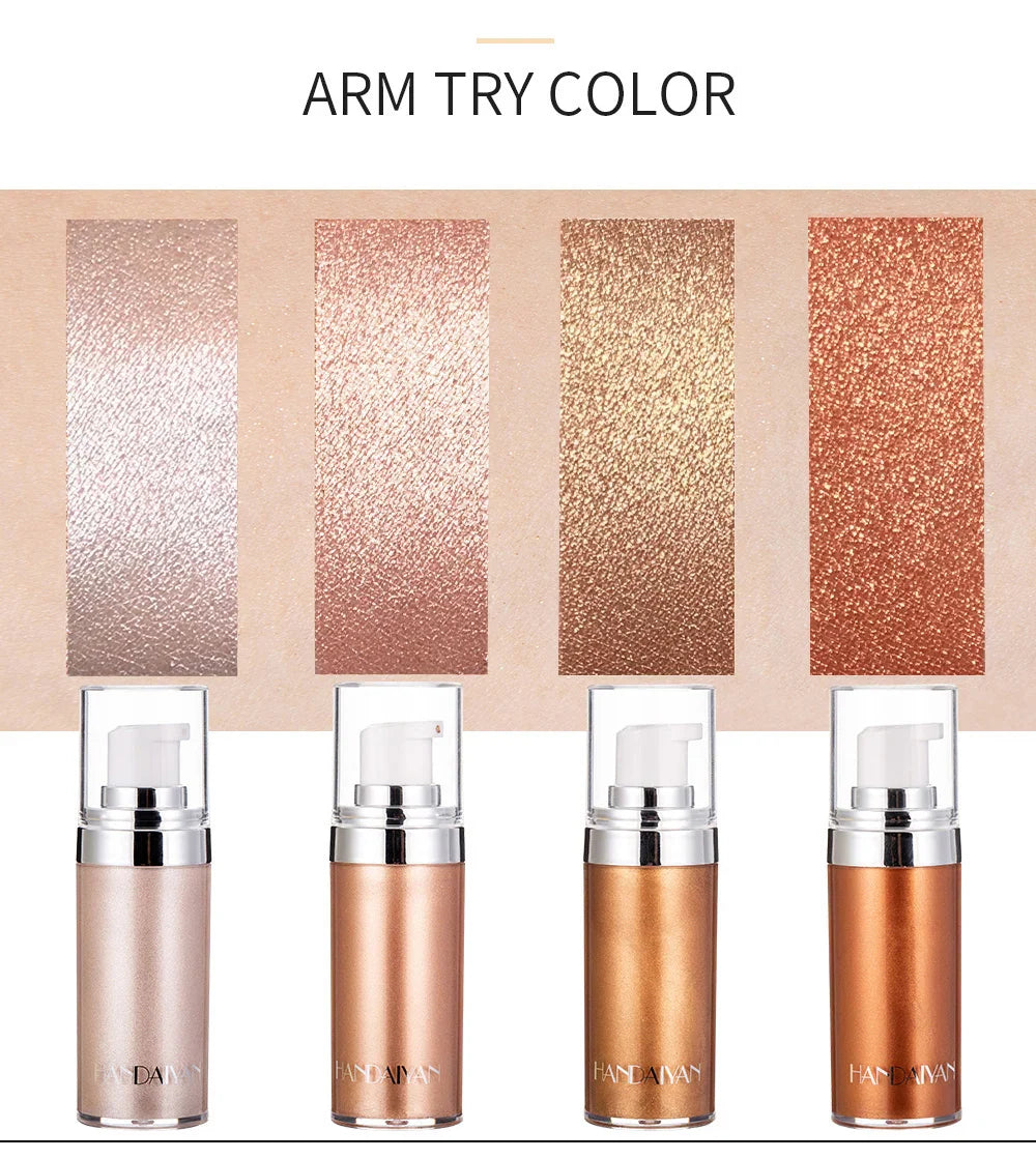 HANDAIYAN Face Highlighter Lotion Summer Beach Sexy Full Body Glow Body Highlighter