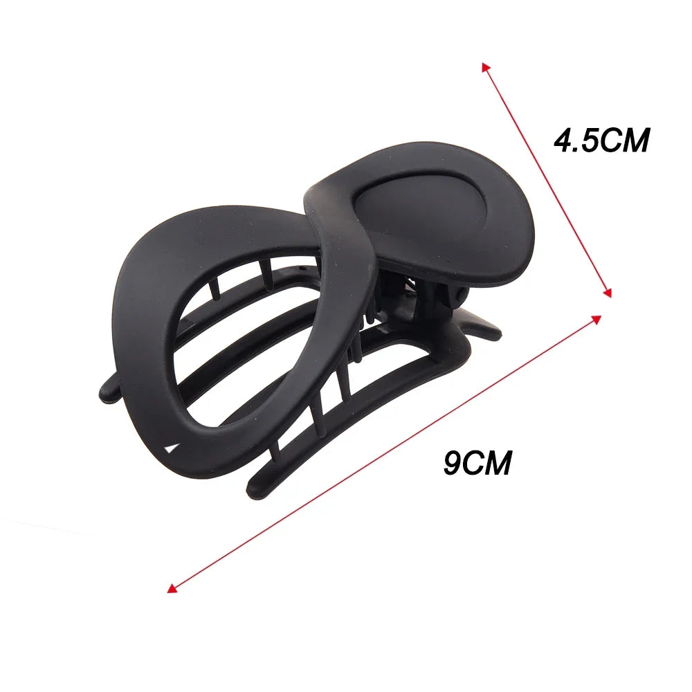 Women Large Hair Clamp Hair Clip Seamless Plastic Duckbill Claw for Women Girls Simple Hairpins Styling Tools Hair Accessories