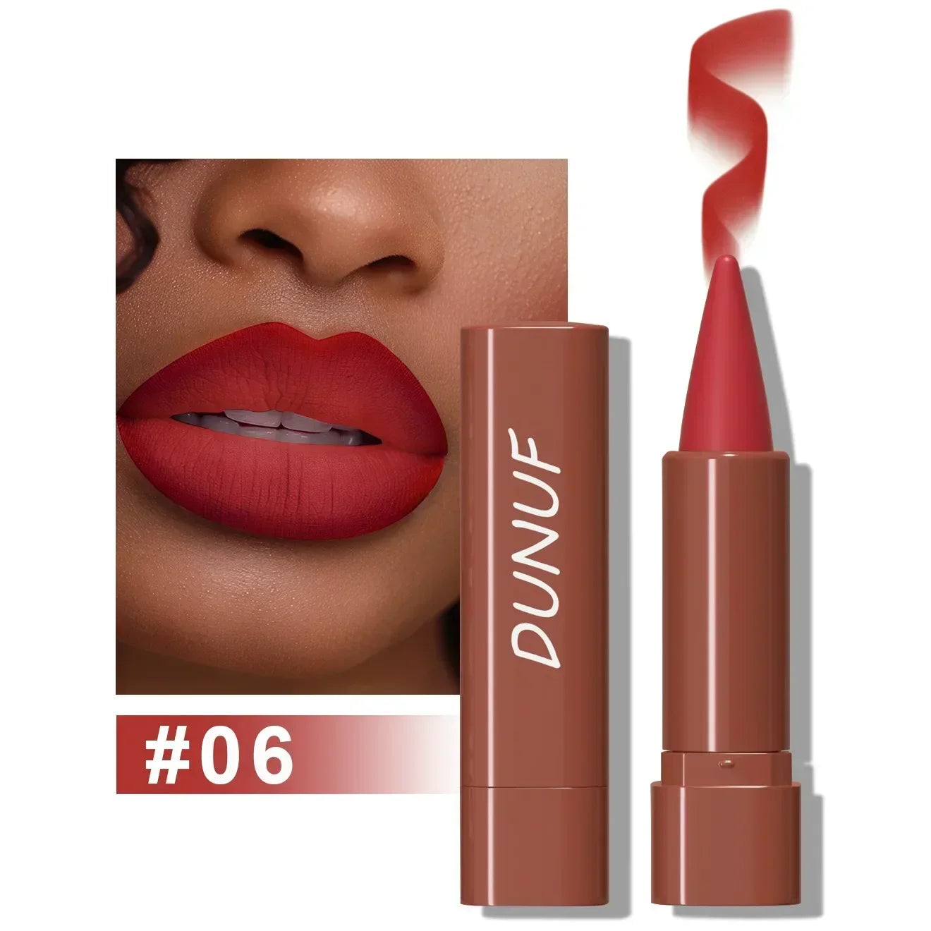 9 Colors Gradient Lip Liner Matte Black Brown Velvet Lipstick Waterproof Non Sticky Contouring Tint Lipliner Crayon Lip Makeup