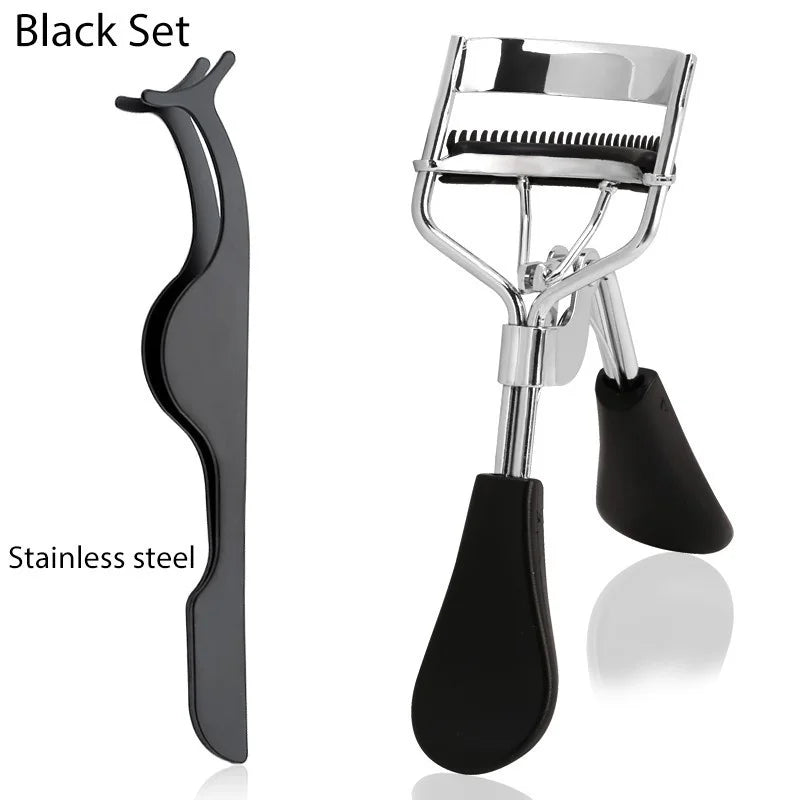 Eyelash Curler Natural Curl Beauty Tool Portable Stainless Steel False Eyelash Curling Clip Cosmetic Eyes Makeup Beauty Tools