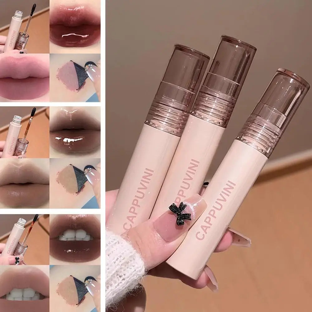 Mocha Brown Peel Off Lip Tint Makeup Peel Off Dye Lipstick Korean Lip Stain Cosmetics Rose Matte Gloss Tear-off Lip Waterpr D6H5