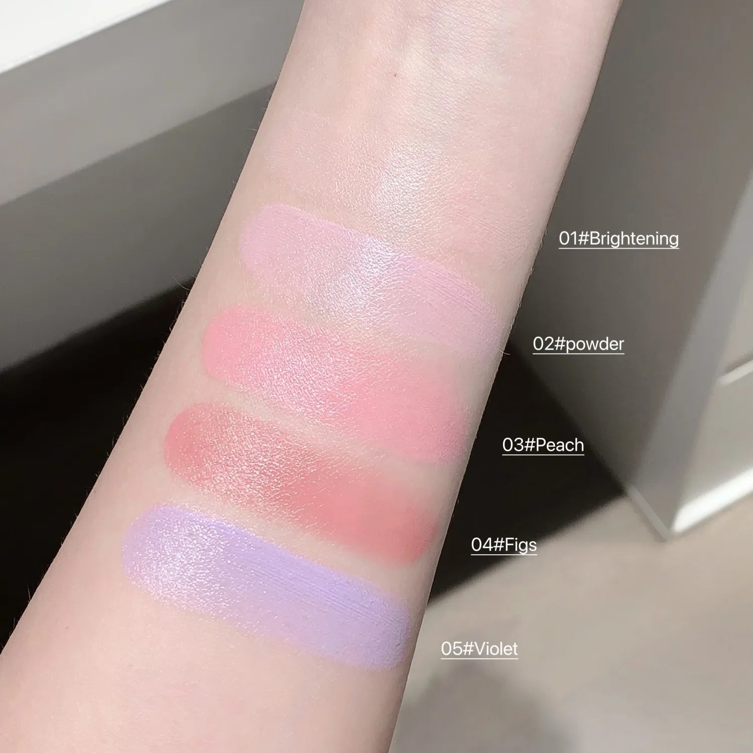 Watery Blush Cream SHAQINUO Moisturizing Jelly Glow Blush, Rouge Korean Makeup, Cream Texture, Low Saturation Brightening