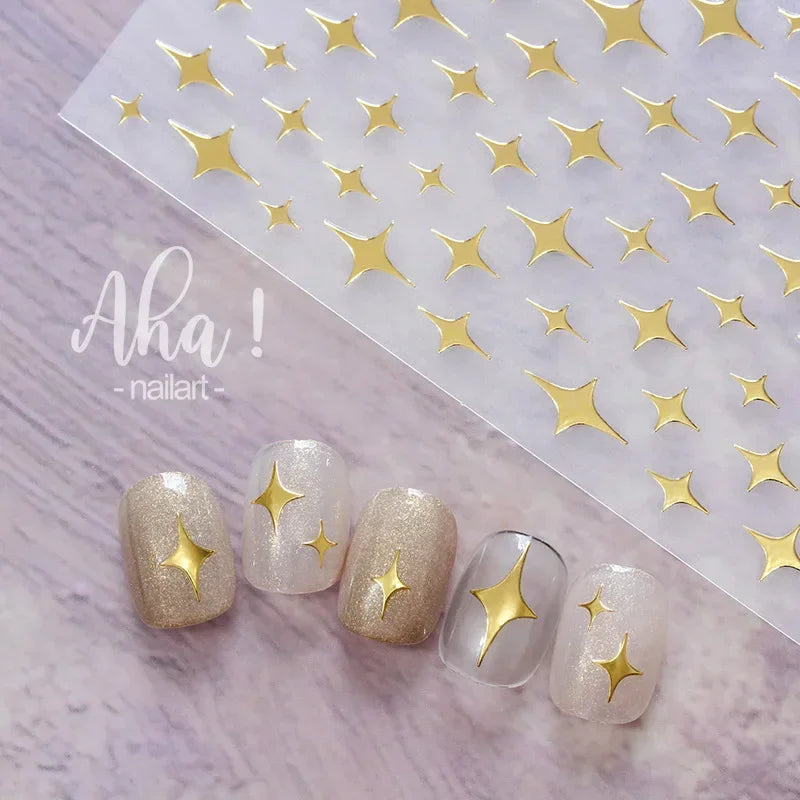 1sheet 3D Sweet Cherry Fruit Nail Art Stickers Summer Peach/Lemon/Star/Moon Nail Decals 8*10cm Adhesive Red Cherry Nail Decor