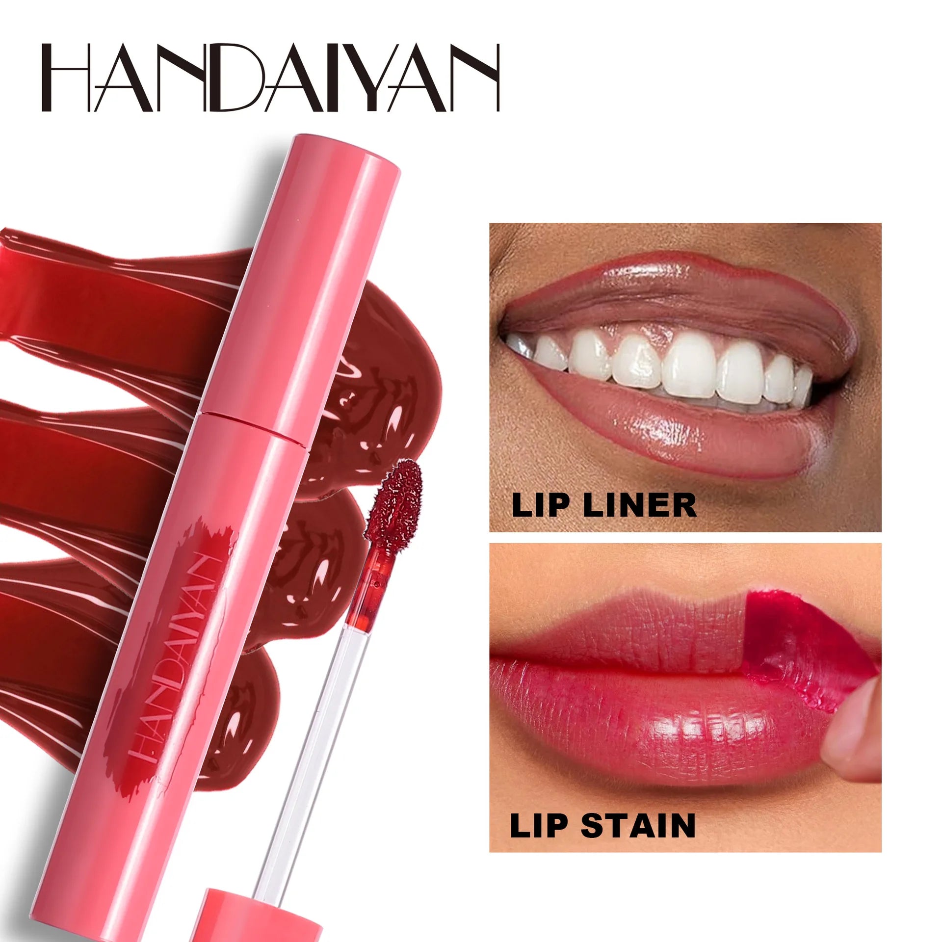 6 Colors Tear-Off Liquid Lipstick Matte Lip Tint Peel Off Lip Glaze Waterproof Long Lasting Makeup Sexy Red Lip Gloss Cosmetics