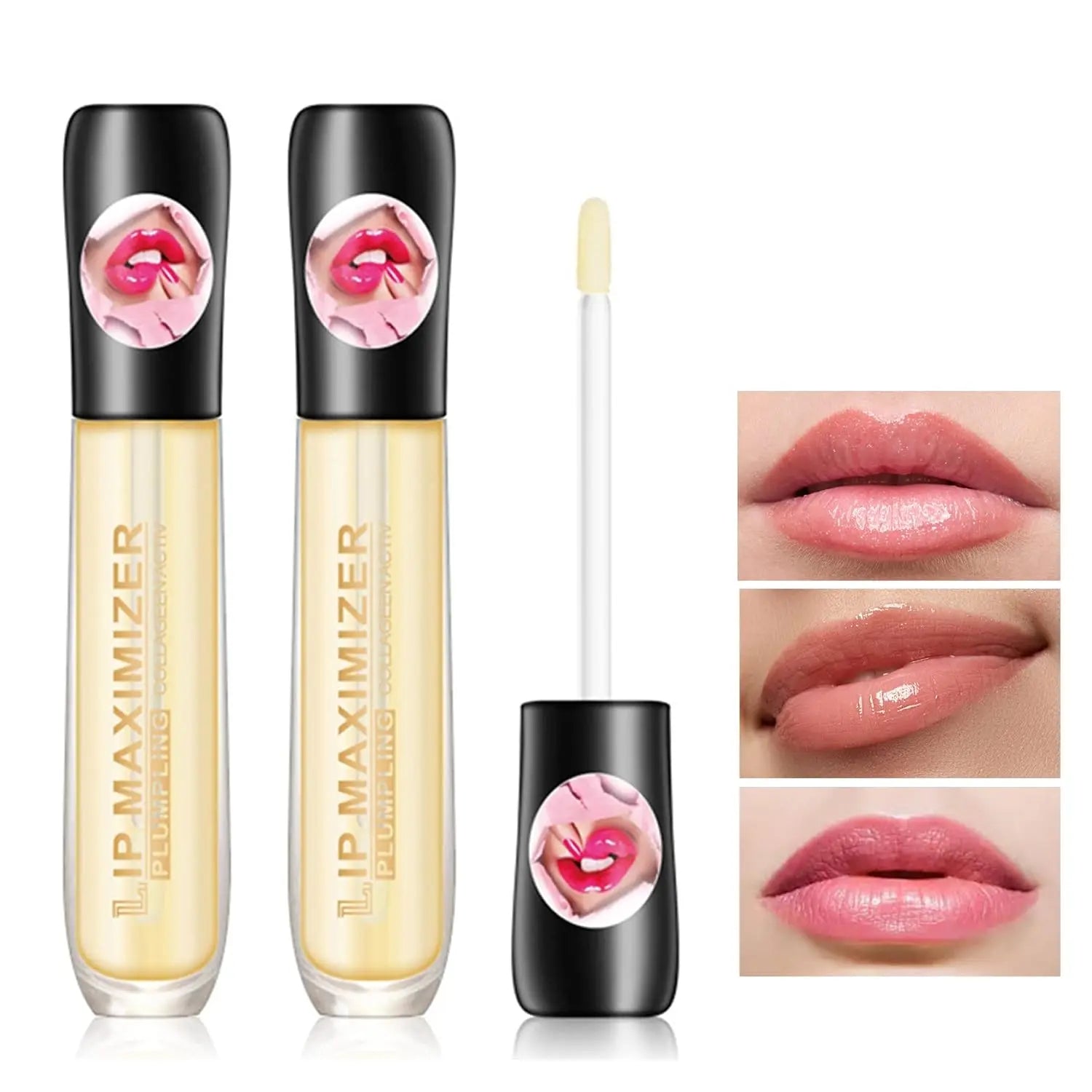 Extreme Lip Plumper Volumizing Gloss Oil Device Tool - Fuller Plump Bigger Lips Enhancer Maximizer Filler Pulp Lip Treatment