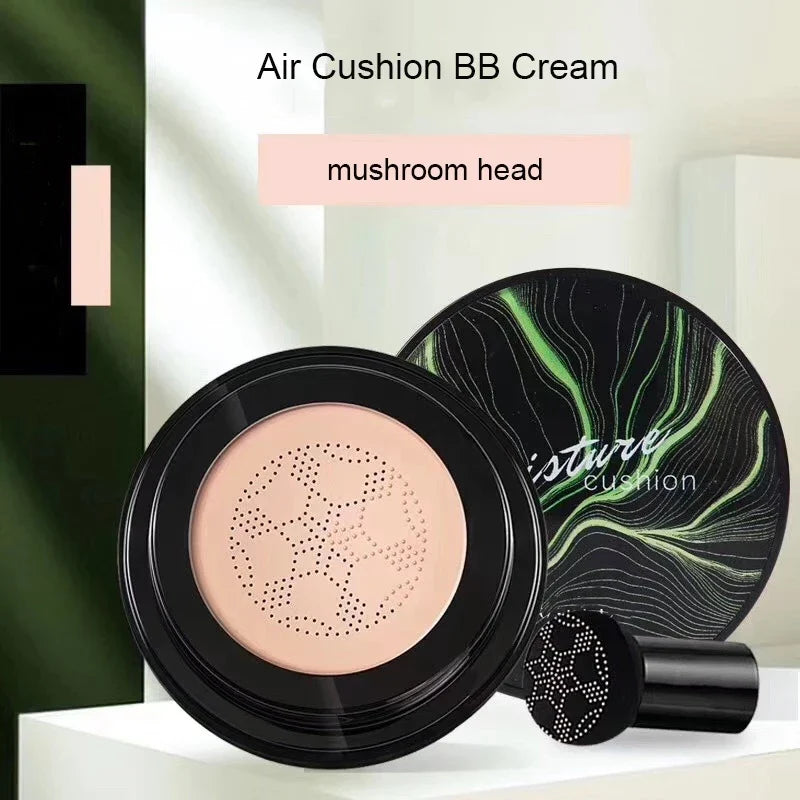 Mushroom Head Air Cushion CC Cream Natural Moisturizing Foundation Concealer Whitening Oil-control Makeup Cosmetics BB Cream