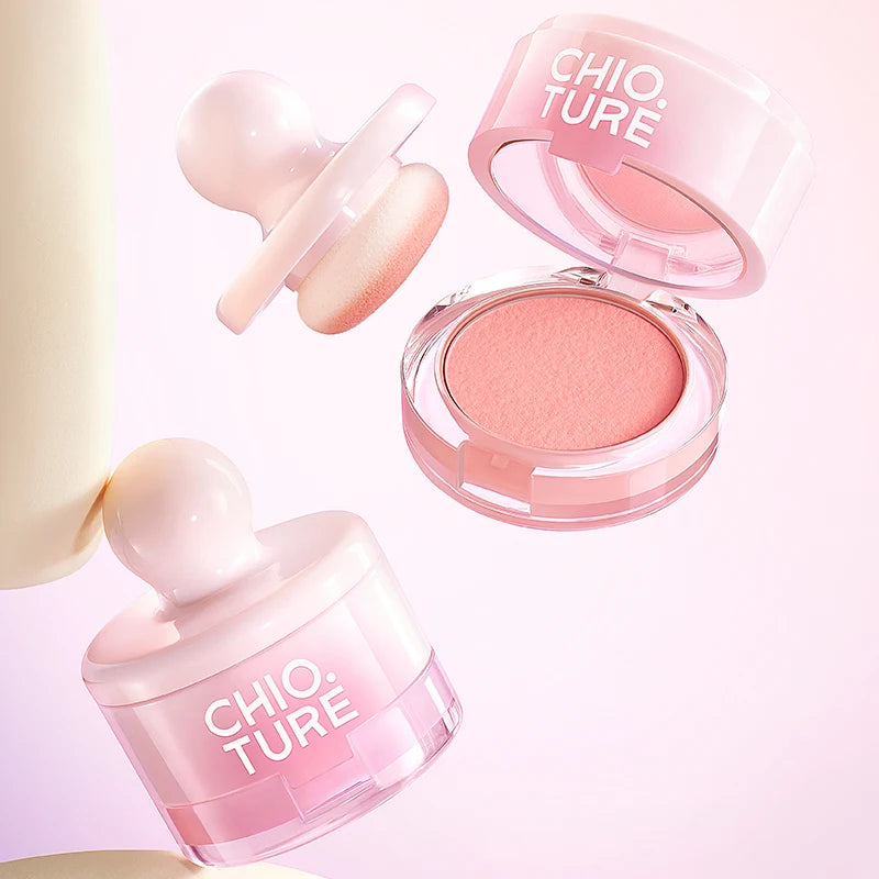 CHIO TURE Blush Makeup Blusher Cream Highlighter Contour Cute Long Lasting Vegan Makeup Korean