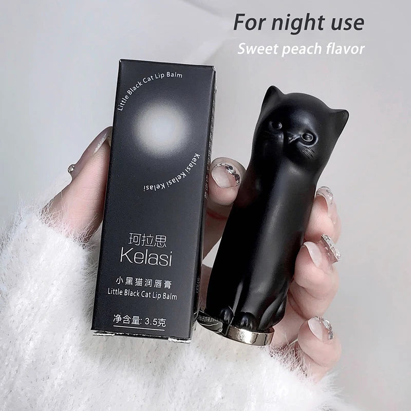 Cat Lip Balm Moisturizing Healing Anti-dry Fade Lip Lines Autumn And Winter Lip Mask Care Girl Students Lipstick Makeup Base Day