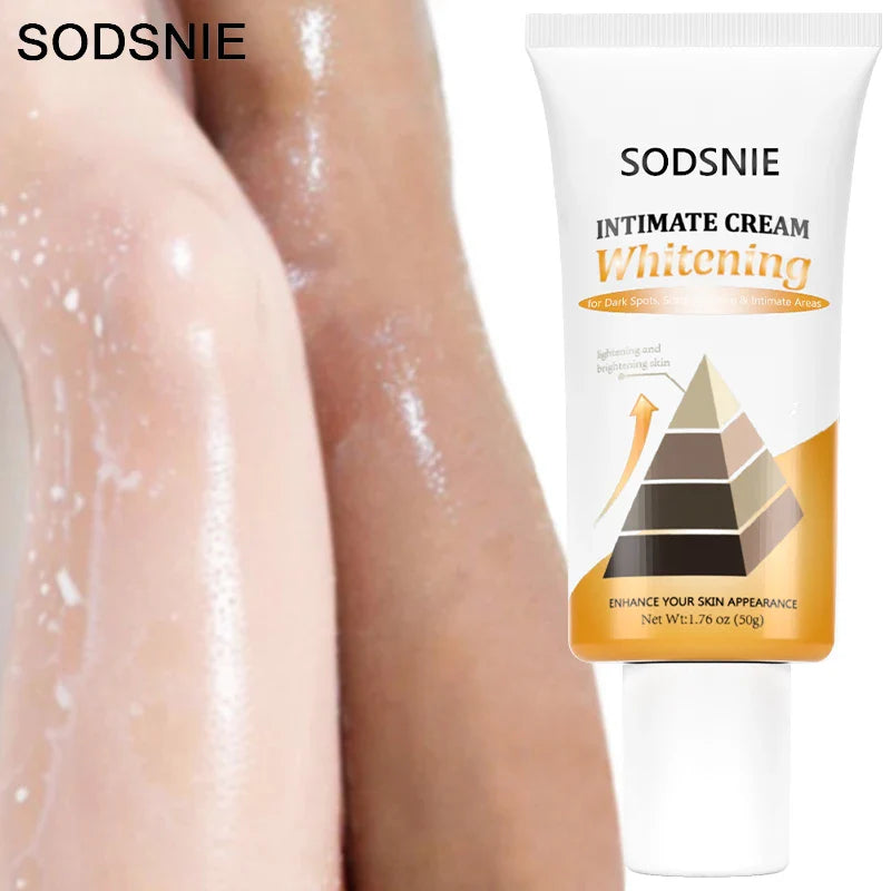 Intimate Whitening Cream Moisturizing Improve Dullness Lighten Dark Spots Improve Pigmentation Private Area Brighten 50g