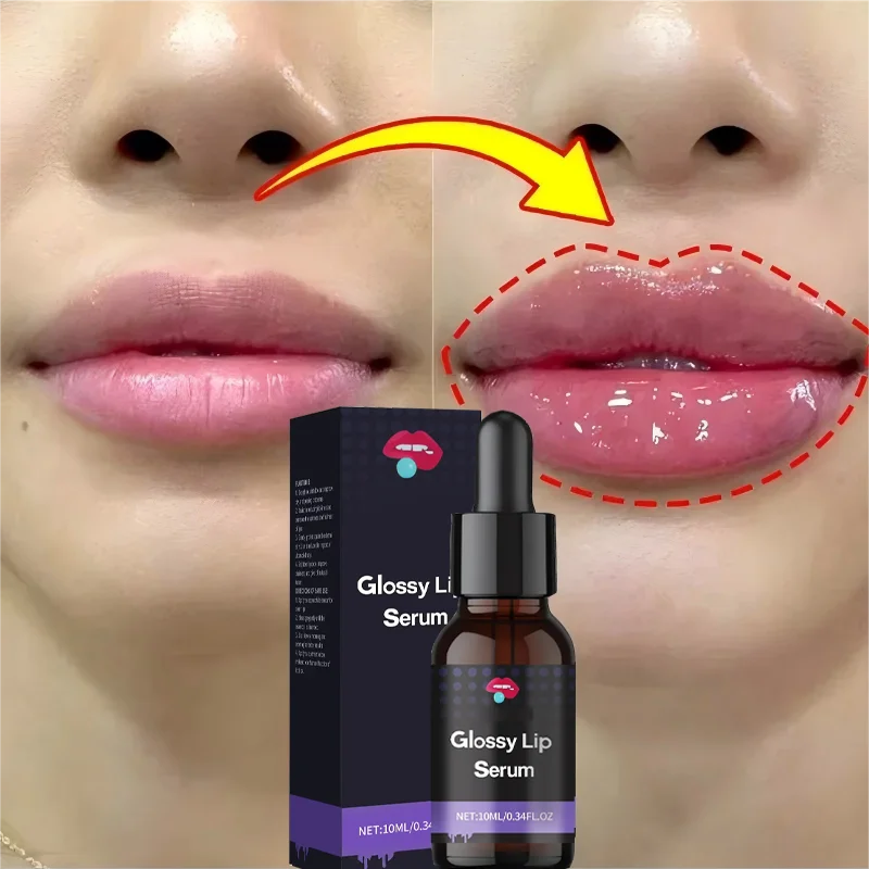 Instant Lip Plumping Essential Oil Nourishing Antiwrinkle Moisturising Sexy Lip Care Ultimate Plumping Lip Gloss Serum Cosmetics