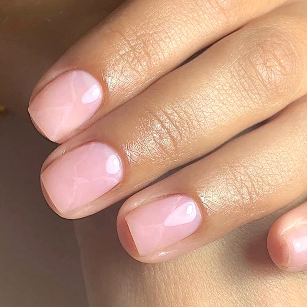 Tinovo Uno Nail Growth Pink Strengthener 3 IN 1 Normal Nail Polish Fast Dry 12ML Get Strong Repair Nail Care Hardener Manicure