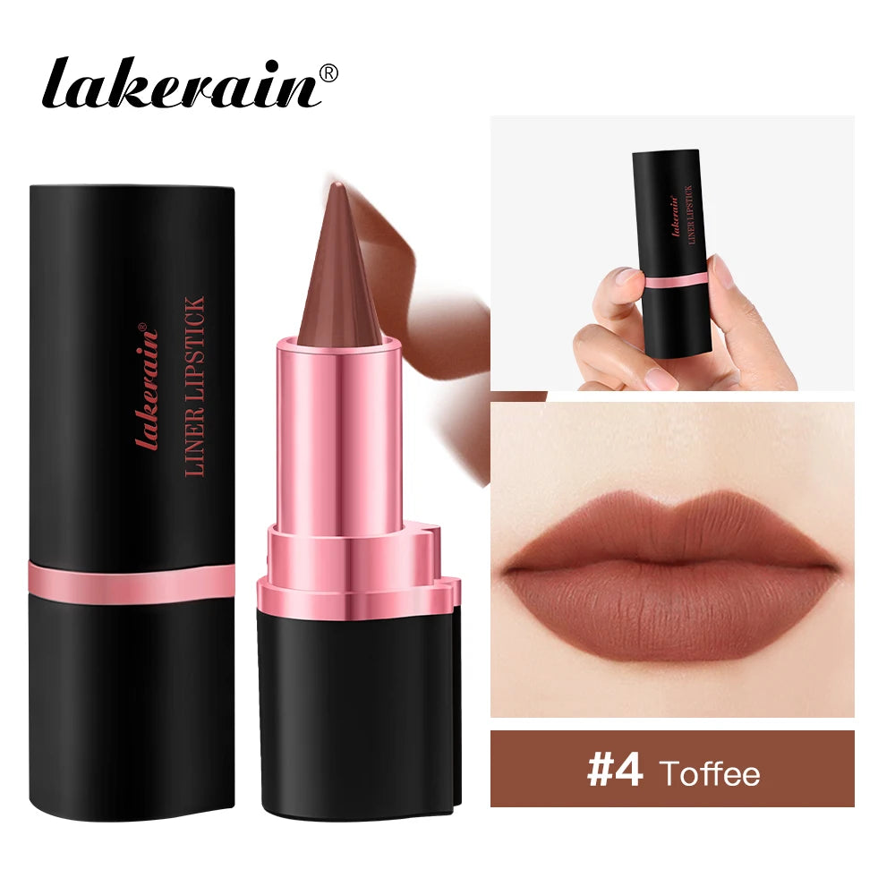 Gradient Lip Liner Lipstick Long Lasting Waterproof Matte Makeup Non Sticky Contouring Tint Lip Liner Crayon Lip Cosmetics